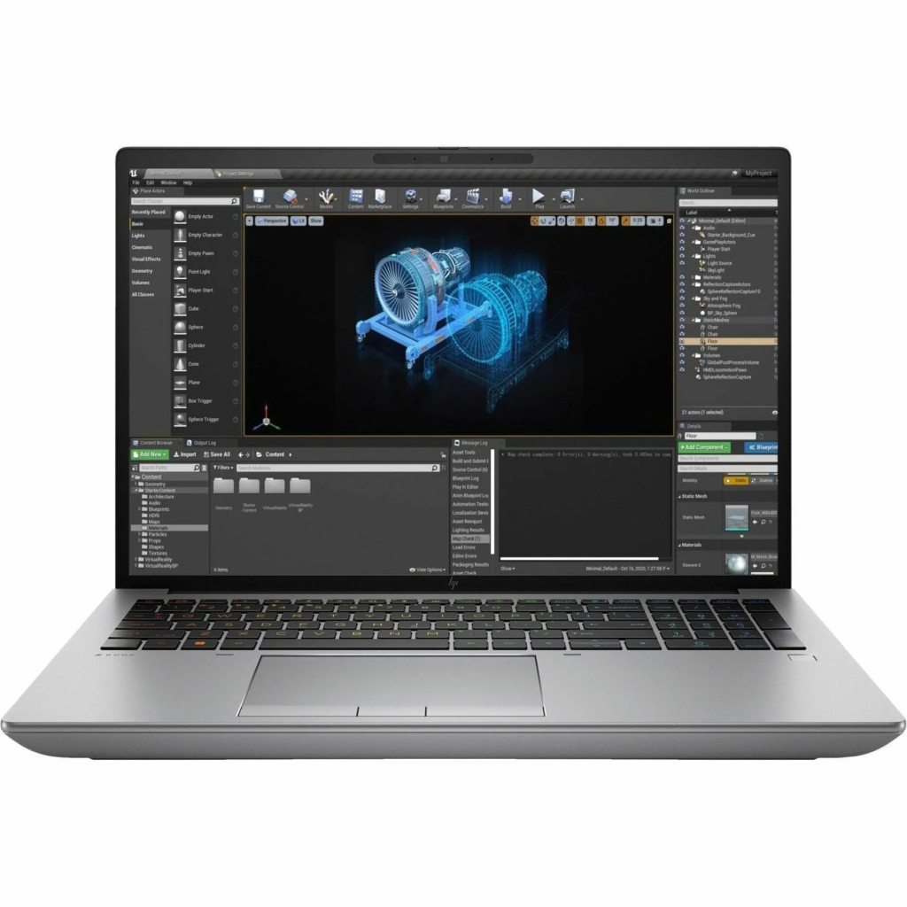 HP ZBook Fury 16 G10 Tehasegarantii!